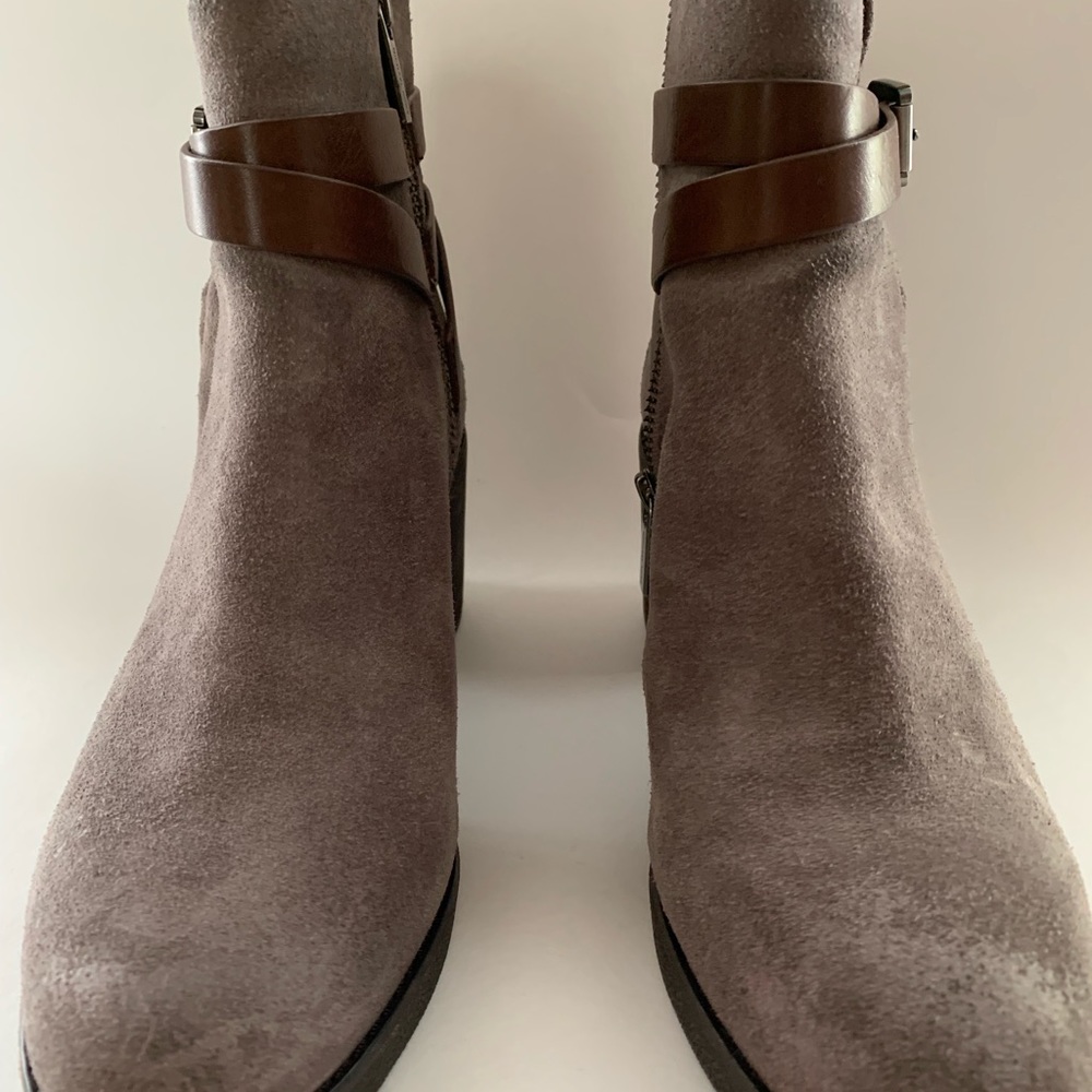 Suede ankle boots